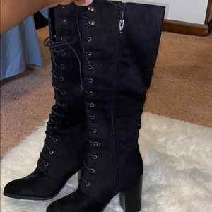 Black boots